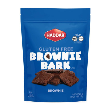 HADDAR: Gluten Free Brownie Bark Brittle, 4.2 oz - #tag1# - #tag2#