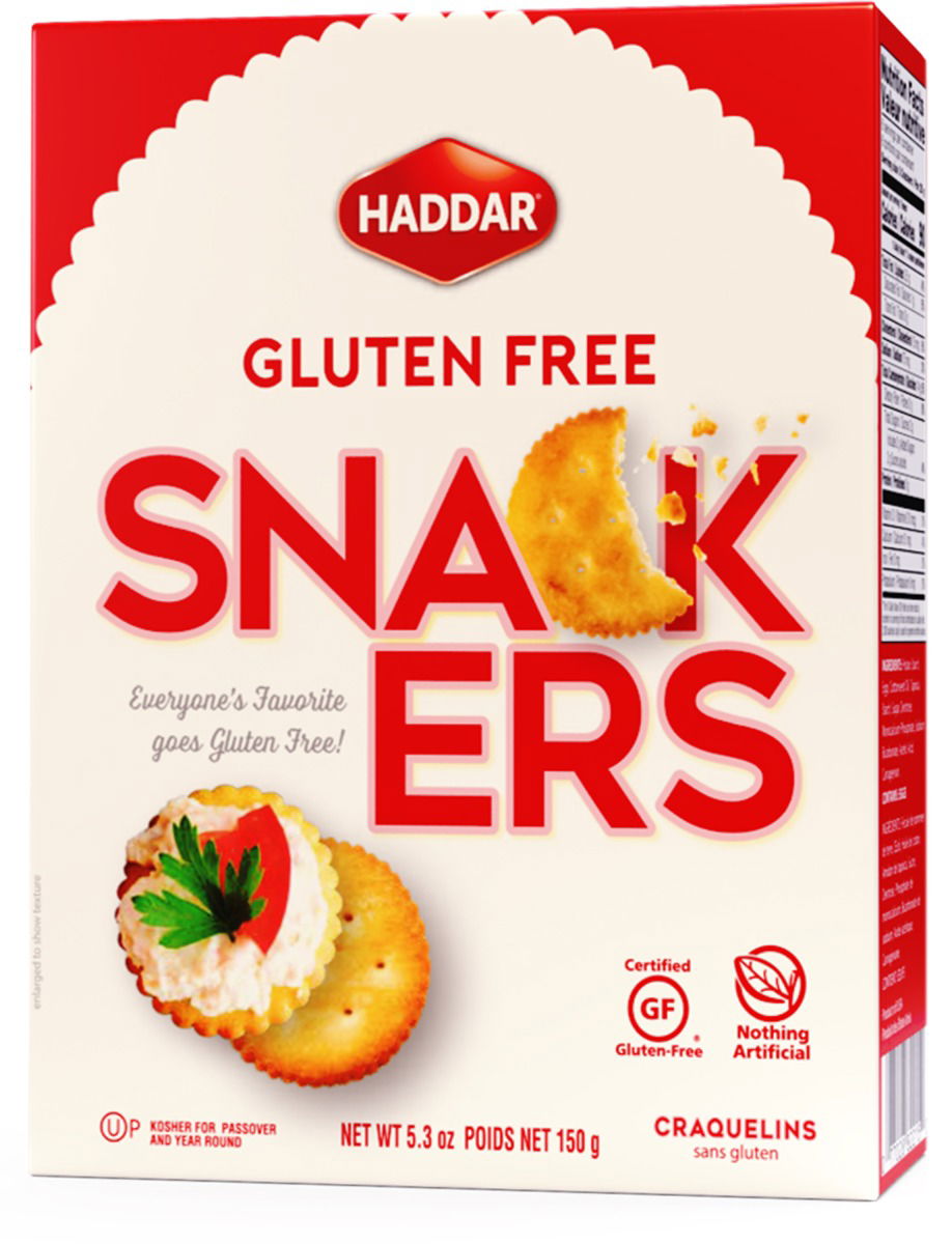 HADDAR: Gluten Free Snackers, 5.3 oz - #tag1# - #tag2#