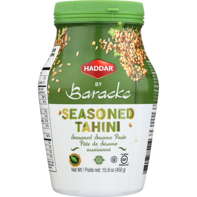 HADDAR: Seasoned Tahini, 16 oz - #tag1# - #tag2#