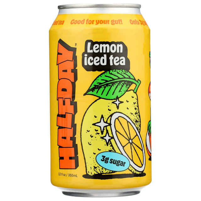 HALFDAY: Tea Black Lemon Tonic, 12 fo - #tag1# - #tag2#