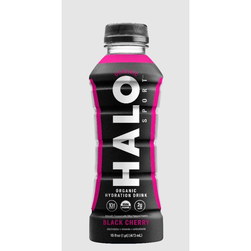 HALO SPORT: Black Cherry Hydration Drink, 16 oz - #tag1# - #tag2#