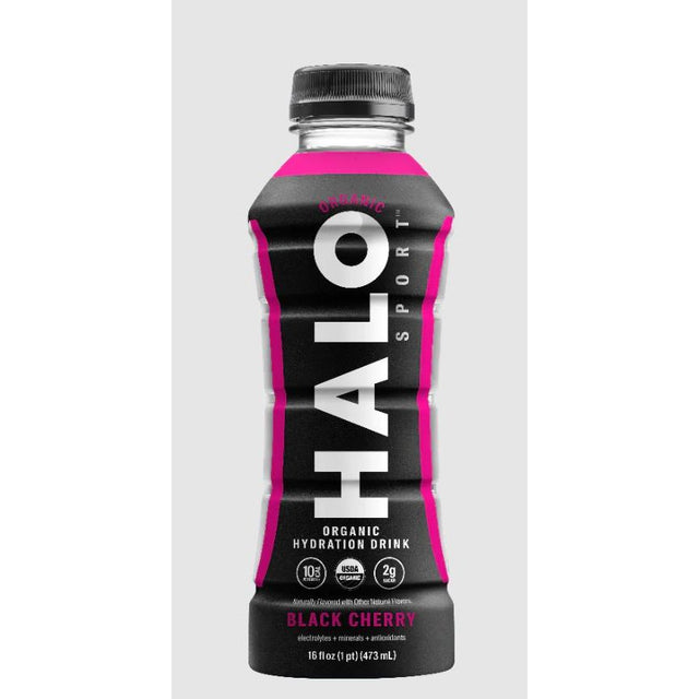 HALO SPORT: Black Cherry Hydration Drink, 16 oz - #tag1# - #tag2#