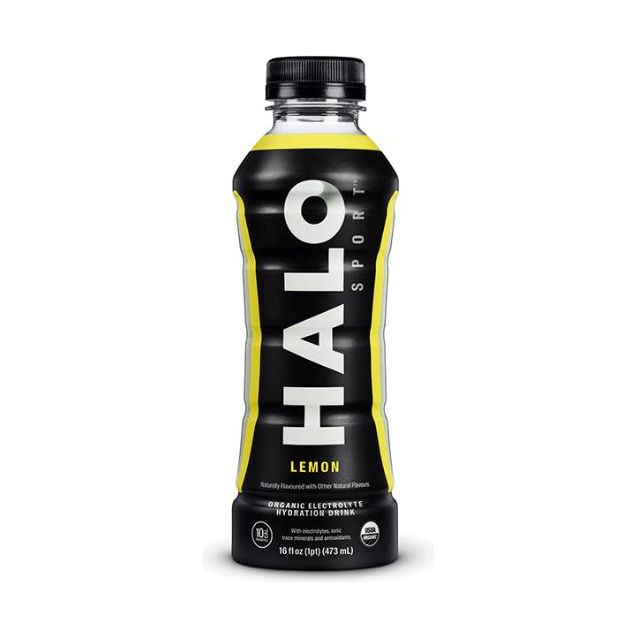 HALO SPORT: Organic Electrolyte Hydration Drink Lemon, 16 fo - #tag1# - #tag2#