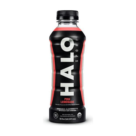 HALO SPORT: Organic Electrolyte Hydration Drink Pink Lemonade, 16 fo - #tag1# - #tag2#