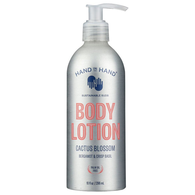 HAND IN HAND: Lotion Body Cactus Blossom, 10 oz - #tag1# - #tag2#