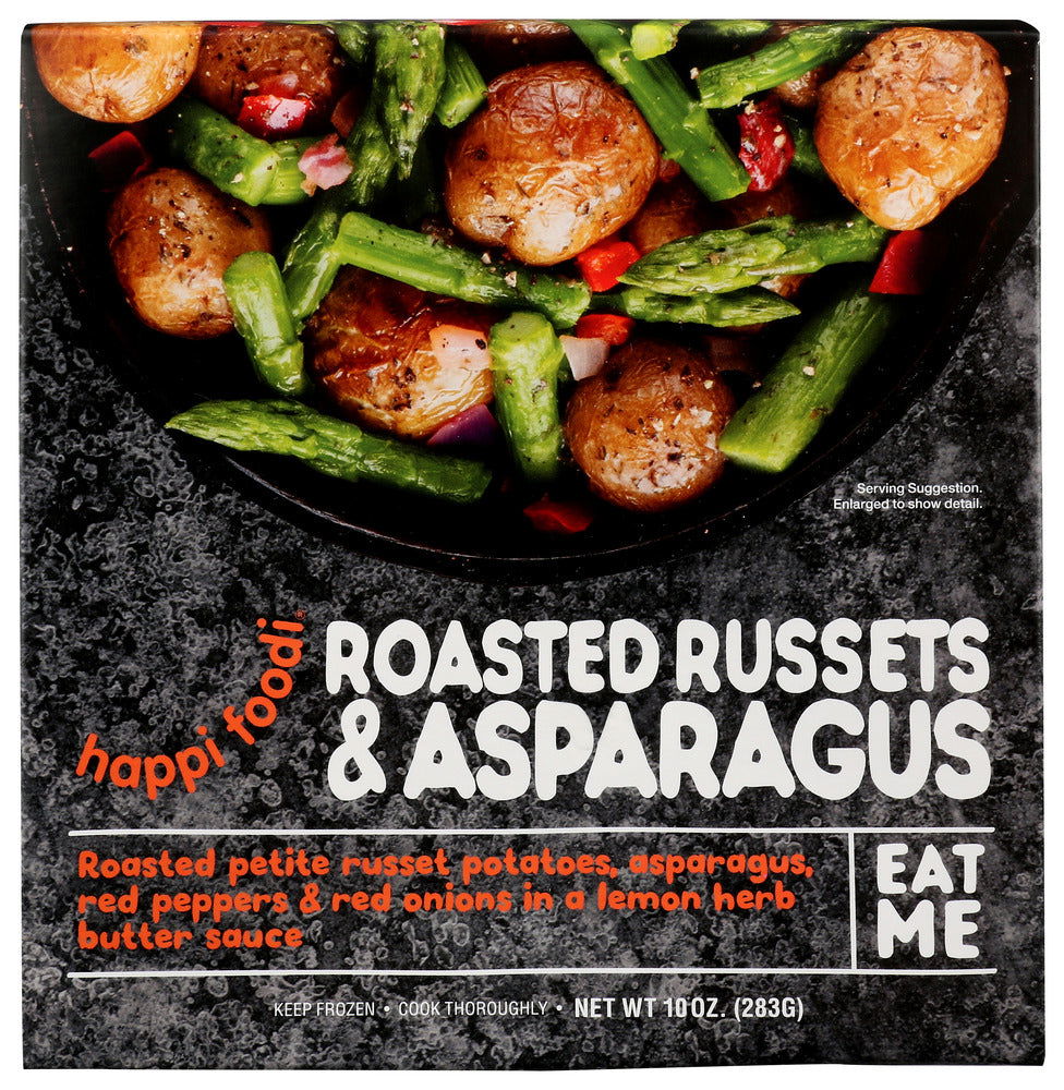 HAPPI FOODI: Roasted Russets And Asparagus, 10 oz - #tag1# - #tag2#