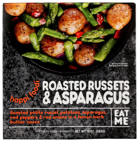 HAPPI FOODI: Roasted Russets And Asparagus, 10 oz - #tag1# - #tag2#