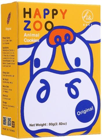 HAPPY ZOO: Animal Cookies Original, 2.82 oz - #tag1# - #tag2#