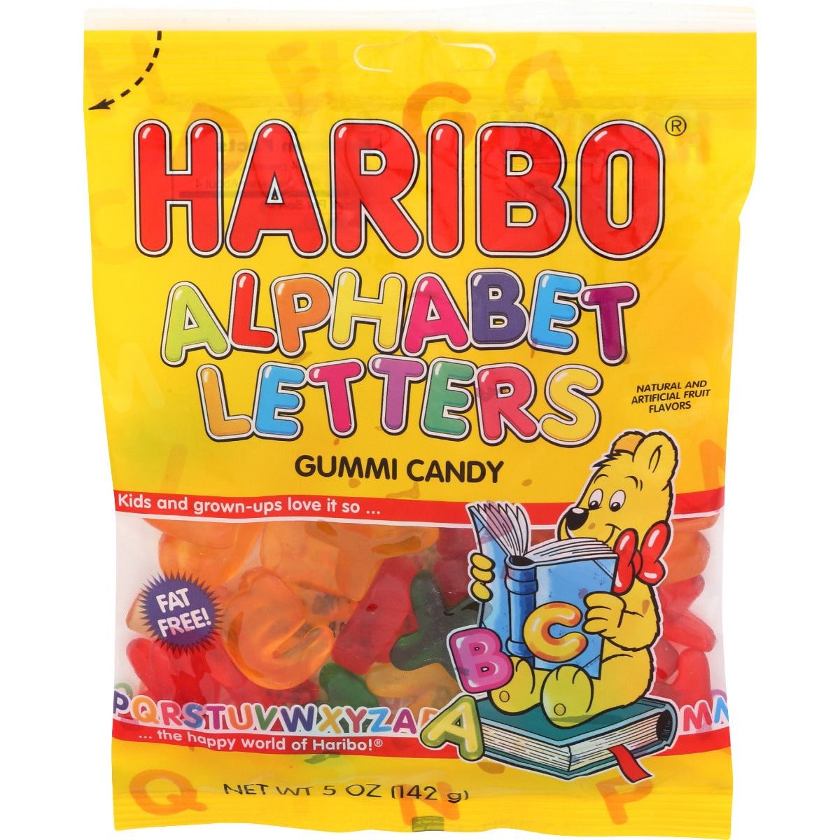 HARIBO: Gummi Alphabet Letter, 5.29 oz - #tag1# - #tag2#