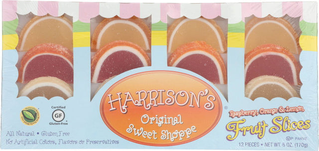 HARRISONS SWEET SHOPPE: Fruit Slices, 6 oz - #tag1# - #tag2#