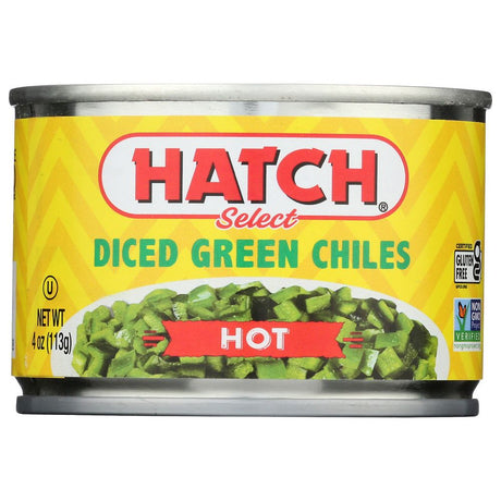 HATCH: Diced Hot Green Chilies, 4 oz - #tag1# - #tag2#