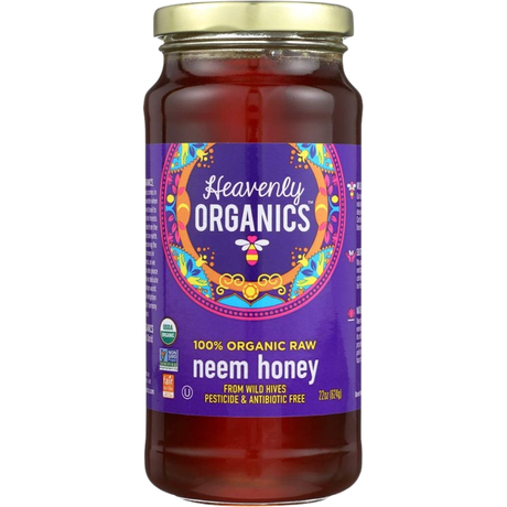 HEAVENLY ORGANICS: Neem Honey, 22 oz - Sunshine Co Op. - #tag1# - #tag2# - #tag3# - #tag4#