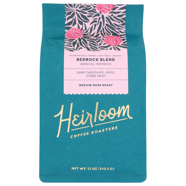 HEIRLOOM: Coffee Bedrock Blend, 12 OZ - #tag1# - #tag2#