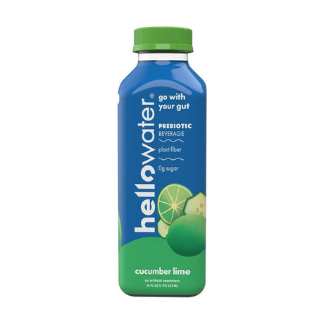 HELLOWATER: Love, Cucumber Lime Water, 16 oz - Sunshine Co Op. - #tag1# - #tag2# - #tag3# - #tag4#
