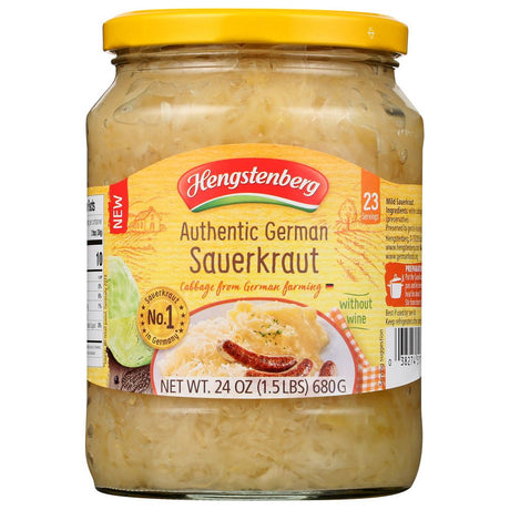 HENGSTENBERG: Authentic German Sauerkraut, 24 oz - #tag1# - #tag2#