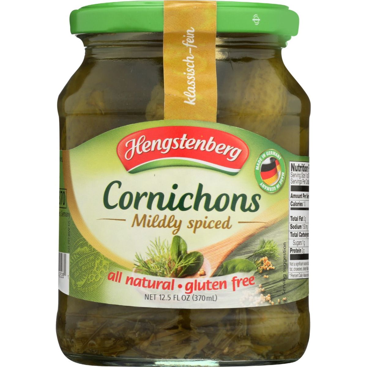 HENGSTENBERG: Cornichons, 12.5 oz - #tag1# - #tag2#