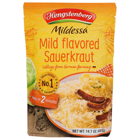 HENGSTENBERG: Sauerkraut Mildessa In Pouch, 14.1 oz - #tag1# - #tag2#