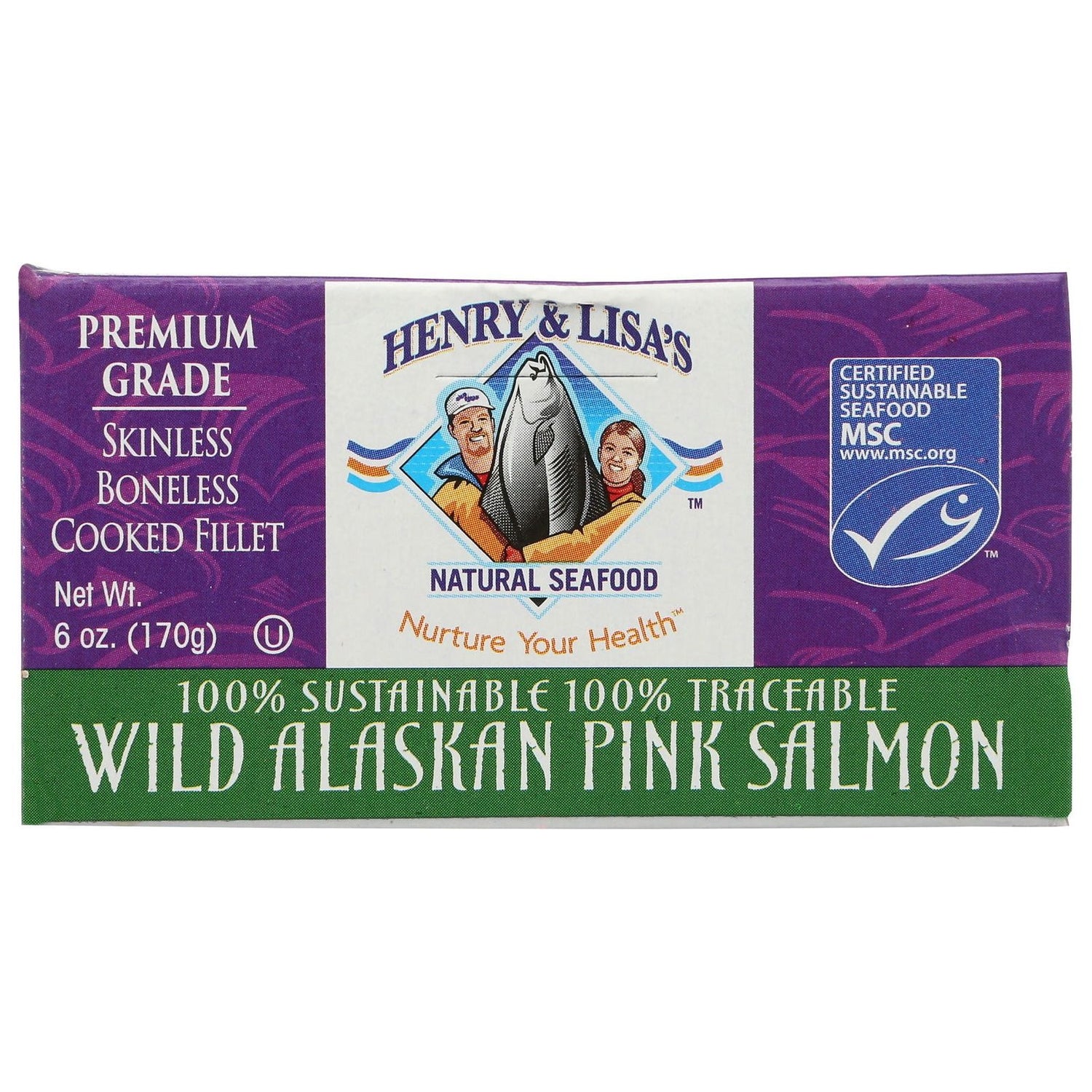 HENRY & LISAS: Wild Alaskan Pink Salmon, 6 oz - Sunshine Co Op. - #tag1# - #tag2# - #tag3# - #tag4#