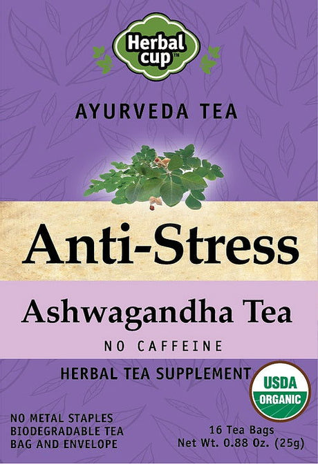 HERBAL CUP: Anti Stress Ashwanganda Tea, 16 bg - #tag1# - #tag2#