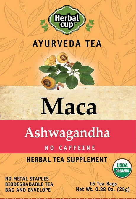 HERBAL CUP: Maca Ashwagandha Tea, 16 bg - #tag1# - #tag2#