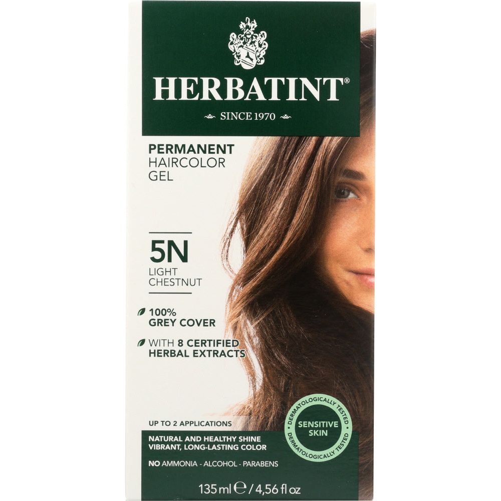 HERBATINT: Permanent Haircolor Gel 5N Light Chestnut, 4.56 oz - #tag1# - #tag2#