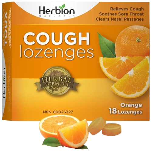 HERBION NATURALS: Cough Drops Orange, 18 pc - Sunshine Co Op. - #tag1# - #tag2# - #tag3# - #tag4#