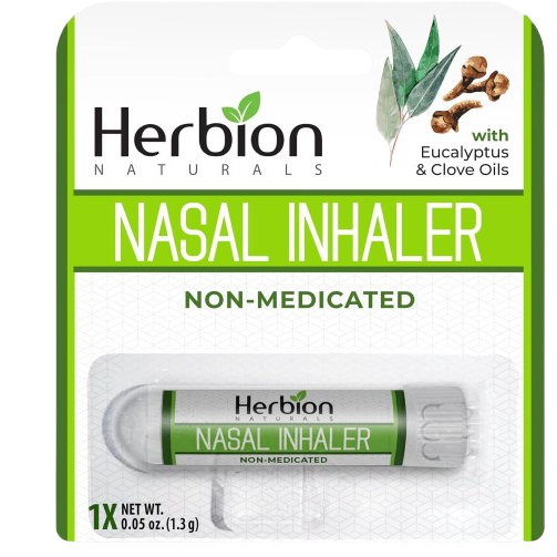 HERBION NATURALS: Nasal Inhaler, 1.5 ml - Sunshine Co Op. - #tag1# - #tag2# - #tag3# - #tag4#