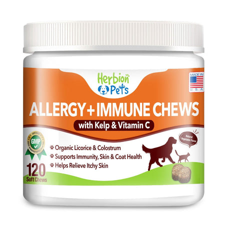 HERBION NATURALS: Tablet Pet Alrgy Immn Chw, 120 tb - #tag1# - #tag2#