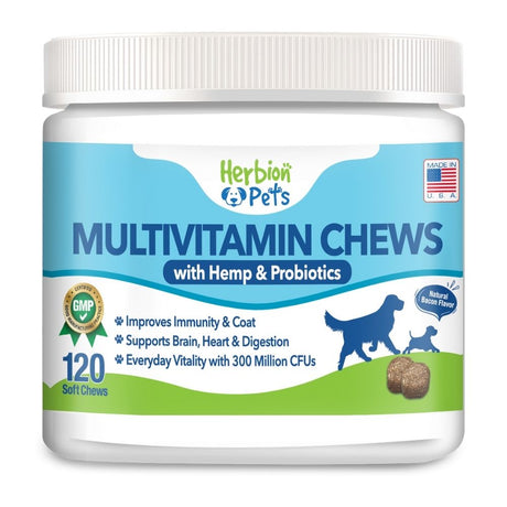 HERBION NATURALS: Tablet Pet Mltivtmin Chew, 120 tb - #tag1# - #tag2#