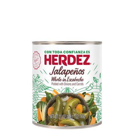 HERDEZ: Whole Jalapenos Chiles, 27 oz - #tag1# - #tag2#