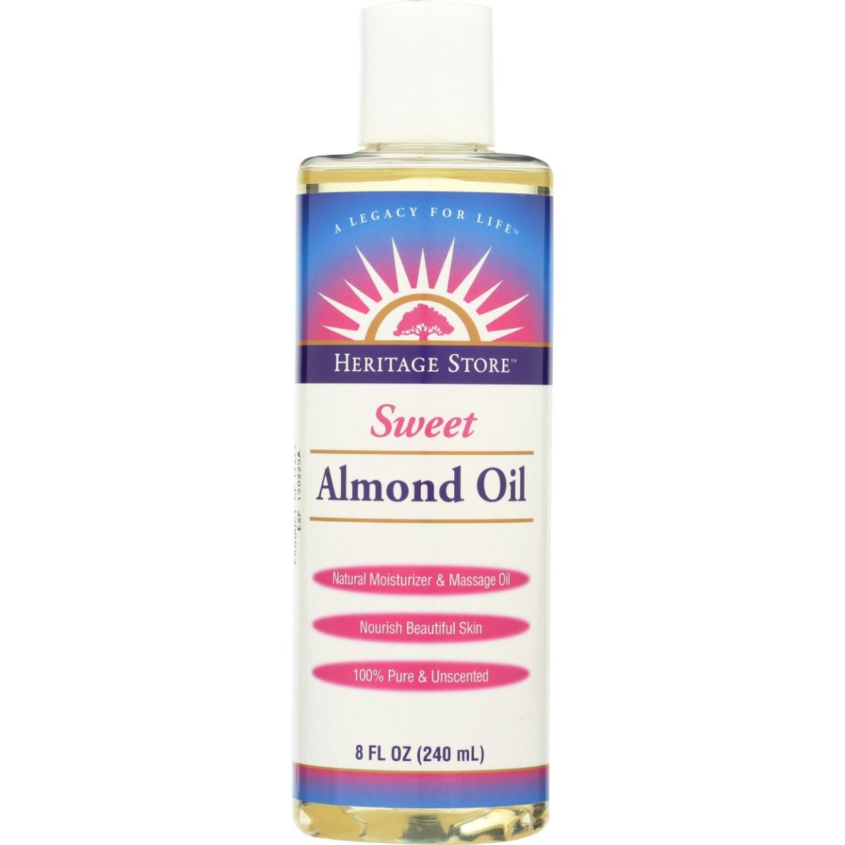 HERITAGE: Sweet Almond Oil, 8 oz - #tag1# - #tag2#