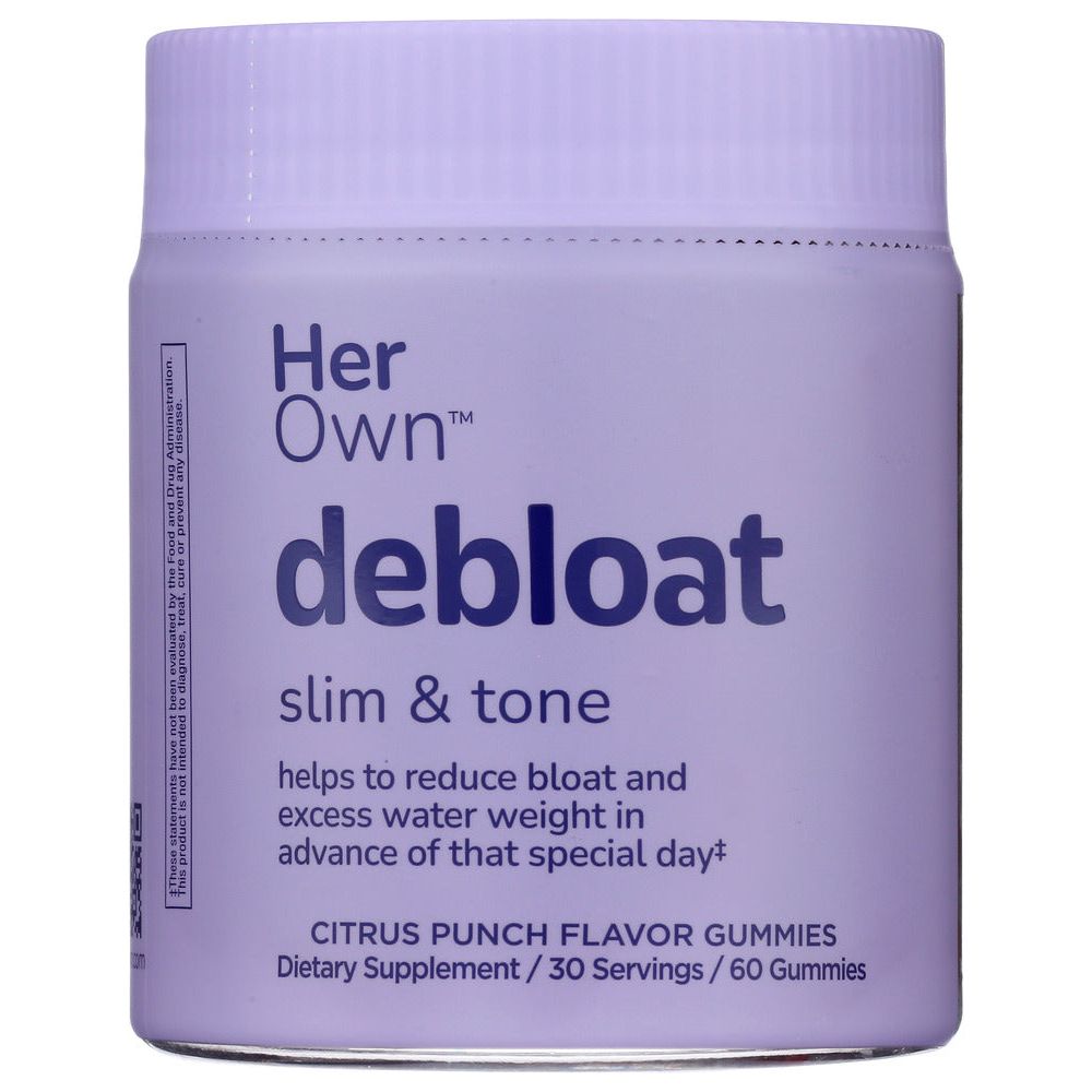 HEROWN: Debloat Gummy, 60 pc - #tag1# - #tag2#