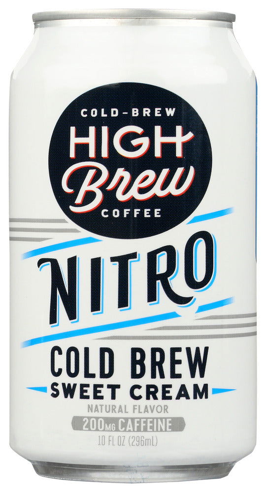 HIGH BREW: Nitro Sweet Cream Cold Brew Coffee, 10 fo - #tag1# - #tag2#