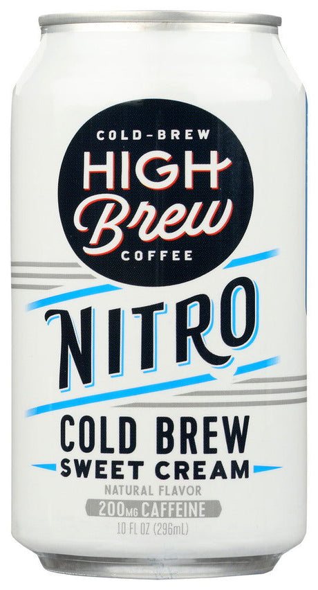 HIGH BREW: Nitro Sweet Cream Cold Brew Coffee, 10 fo - #tag1# - #tag2#