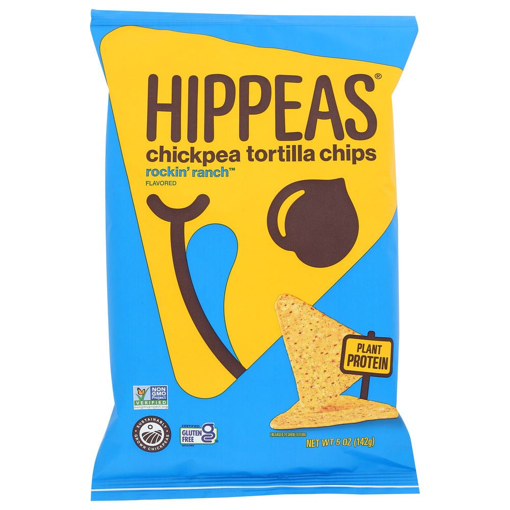 HIPPEAS: Chip Tortilla Ranch Rckn, 5 OZ - #tag1# - #tag2#