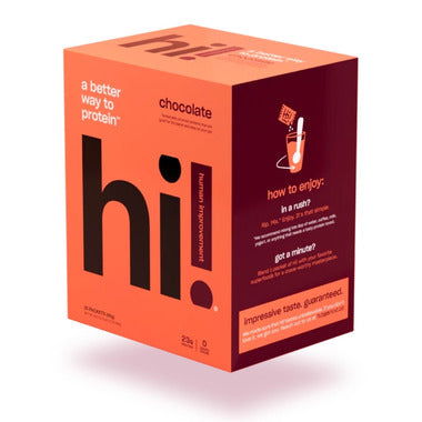 HI HUMAN IMPROVEMENT: Protein Pwdr Chocolate 20, 760 gm - #tag1# - #tag2#