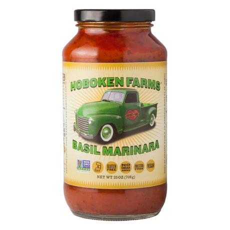 HOBOKEN FARMS: Basil Marinara Sauce, 25 oz - #tag1# - #tag2#