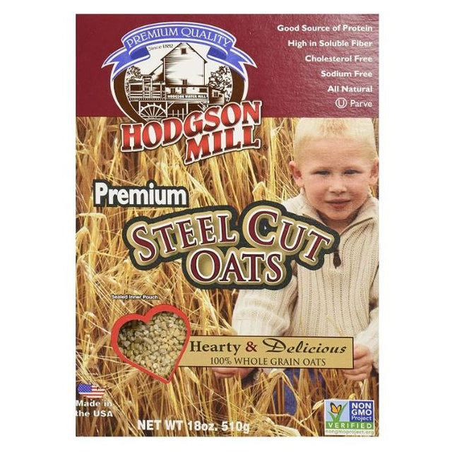 HODGSON MILL: Steel Cut Oats, 18 oz - #tag1# - #tag2#