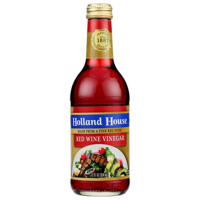 HOLLAND HOUSE: Vinegar Wine Red, 12 oz - Sunshine Co Op. - #tag1# - #tag2# - #tag3# - #tag4#