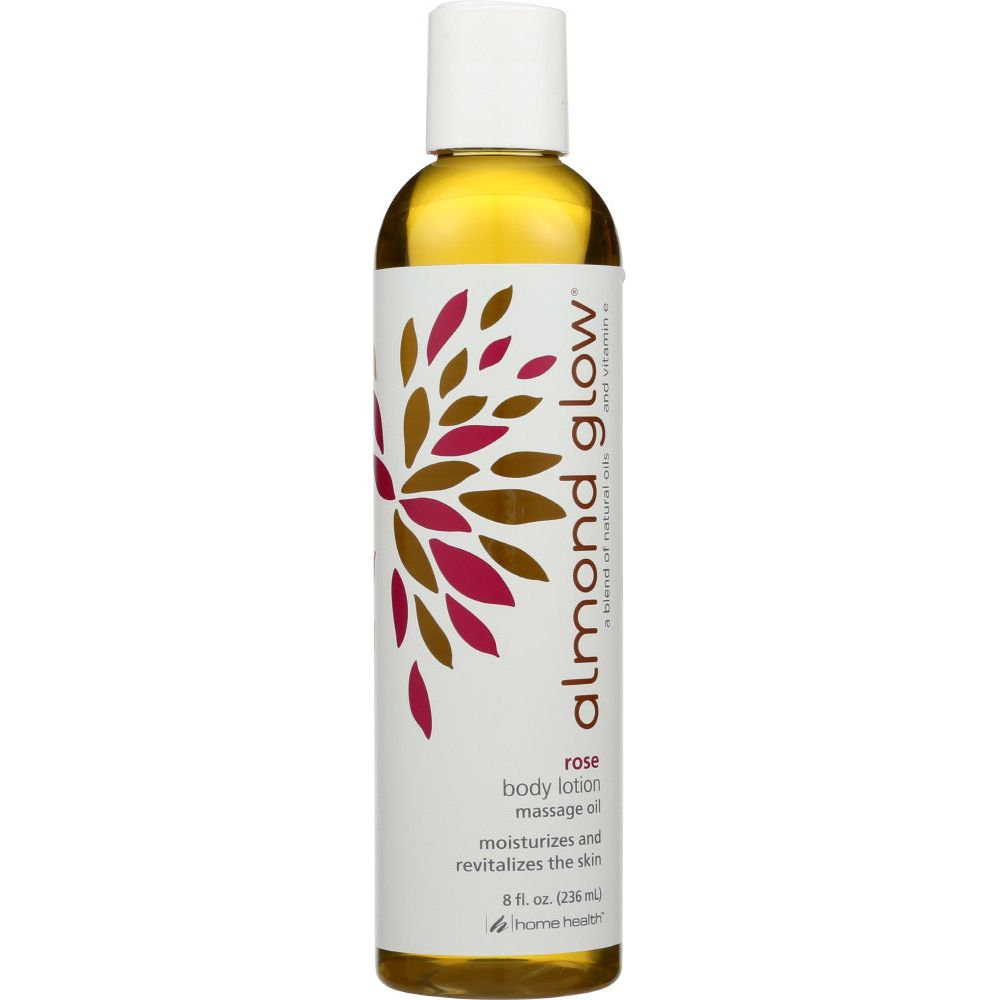 HOME HEALTH: Almond Glow Skin Lotion Rose, 8 oz - #tag1# - #tag2#