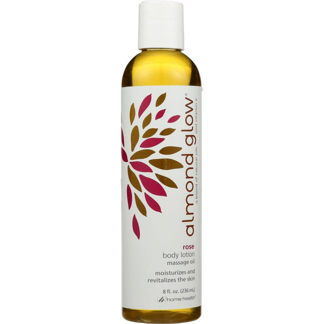 HOME HEALTH: Almond Glow Skin Lotion Rose, 8 oz - #tag1# - #tag2#