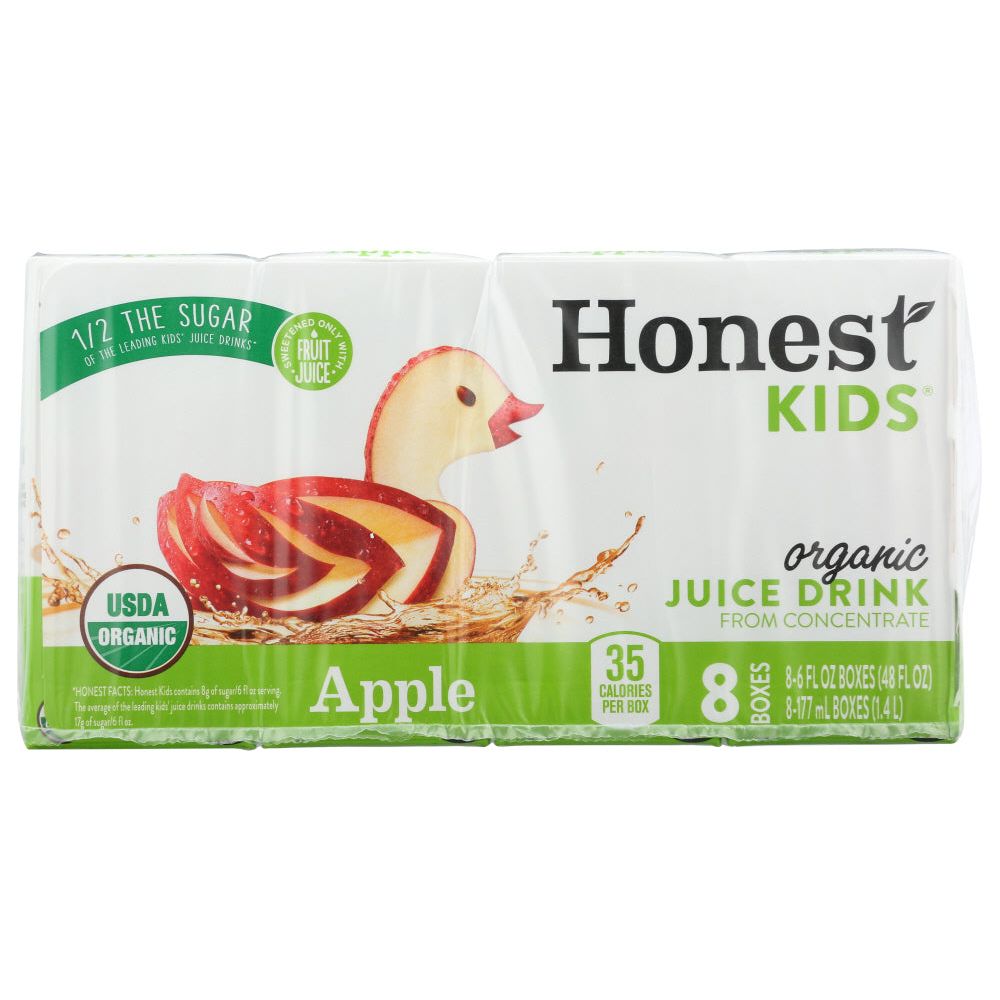 HONEST KIDS: Apple Juice 8Pk, 48 fo - #tag1# - #tag2#