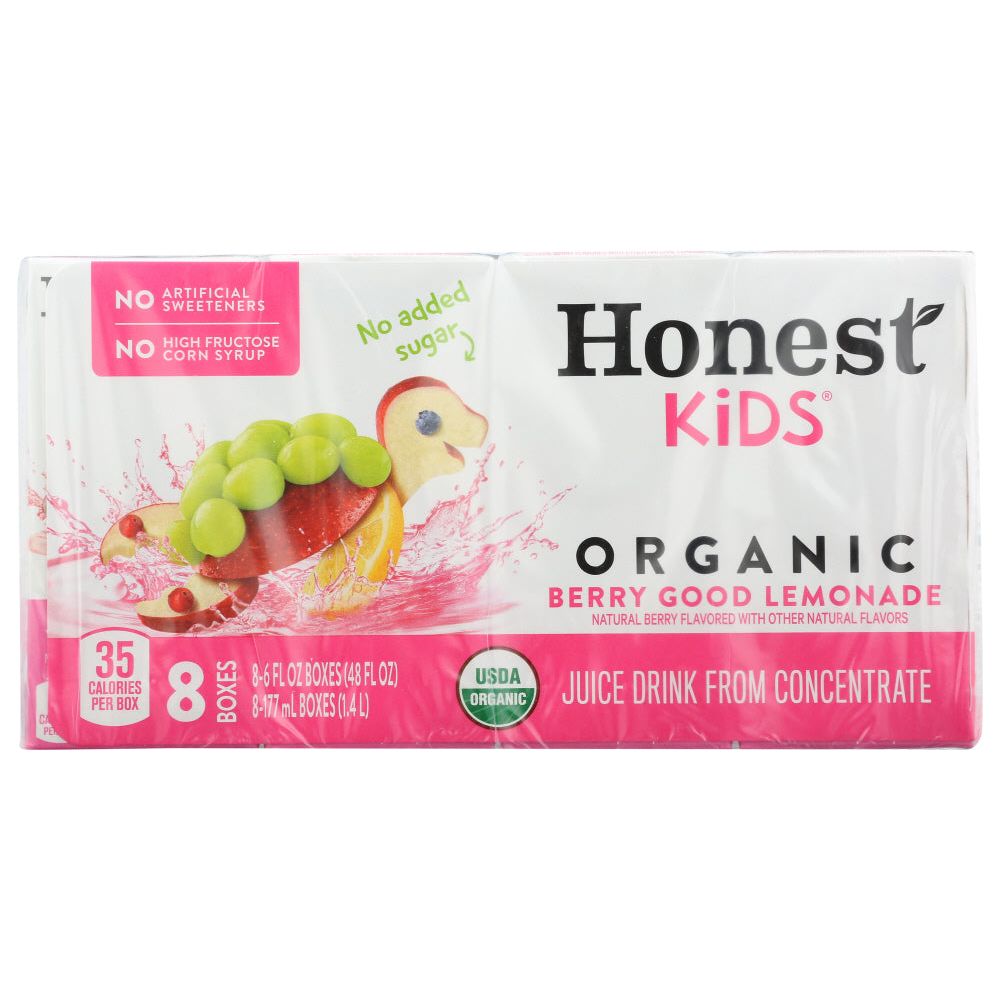 HONEST KIDS: Berry Good Lemonade Juice 8Pk, 48 fo - #tag1# - #tag2#