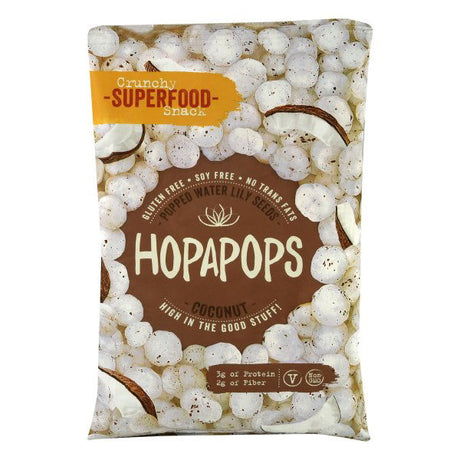 HOPAPOPS: Coconut Popped Water Lily Seeds, 2.3 oz - #tag1# - #tag2#