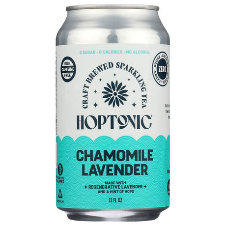 HOPTONIC: Chamomile RTD Herbal Tea, 12 fo - #tag1# - #tag2#