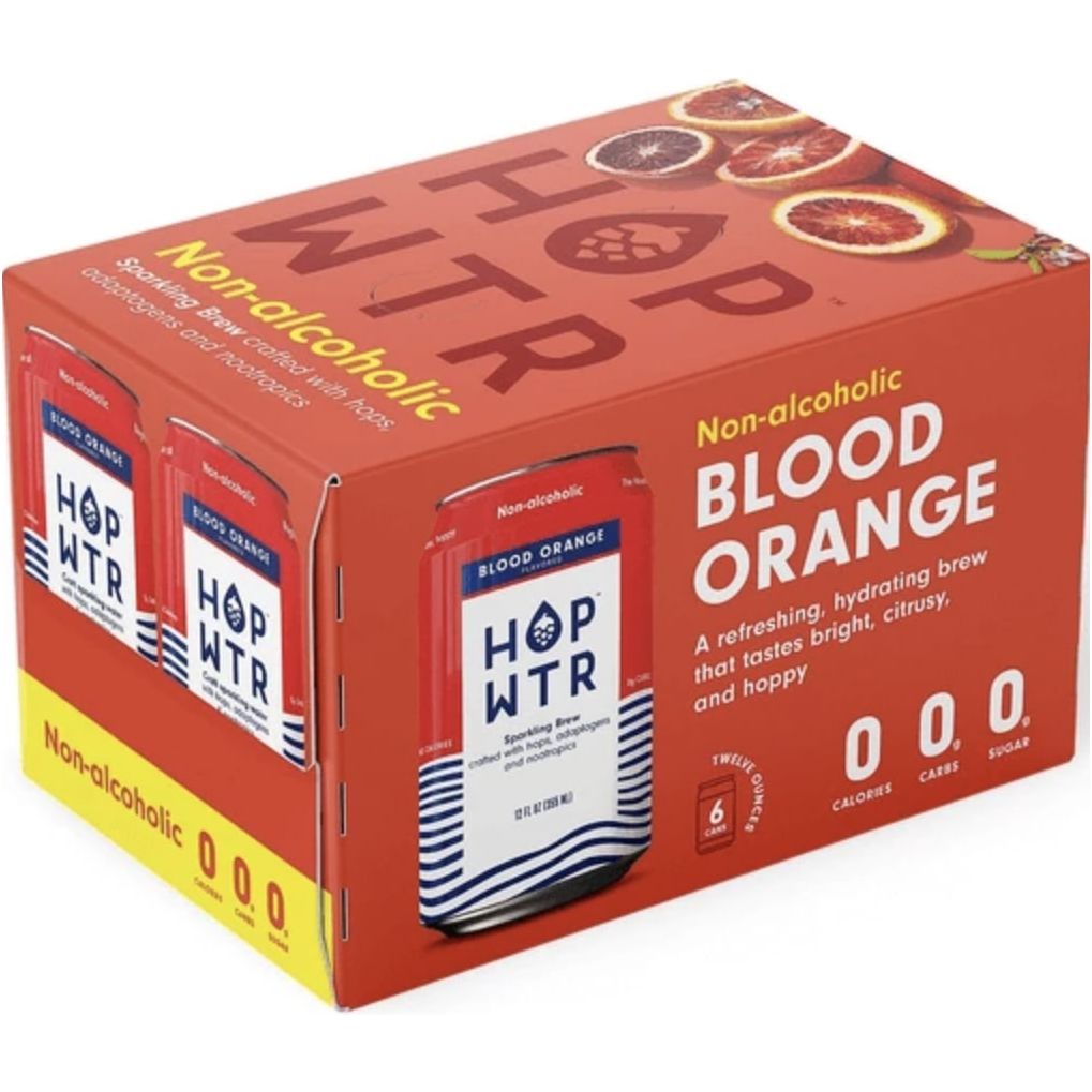 HOP WTR: Wtr Blood Orange 6 Pk, 72 fo - #tag1# - #tag2#