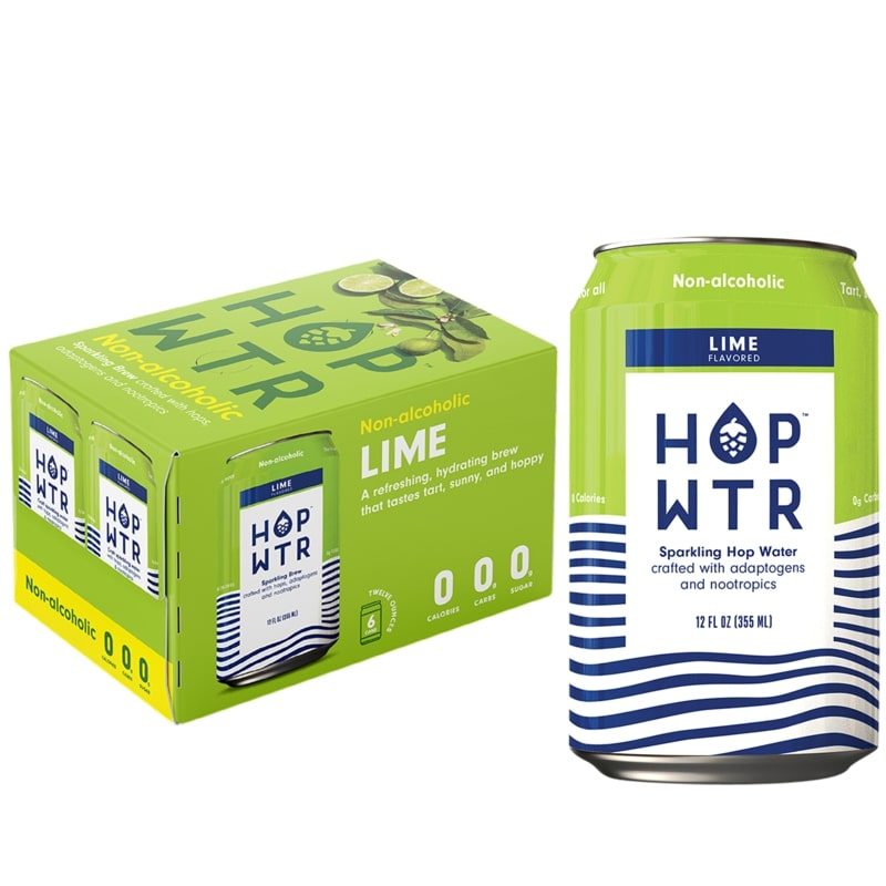 HOP WTR: Wtr Lime 6 Pk, 72 fo - #tag1# - #tag2#