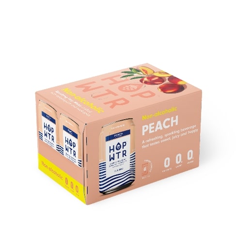 HOP WTR: Wtr Peach 6 Pk, 72 fo - #tag1# - #tag2#