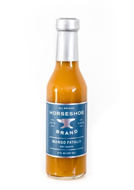 HORSESHOE BRAND: Mango Fatalii Hot Sauce, 8 oz - #tag1# - #tag2#