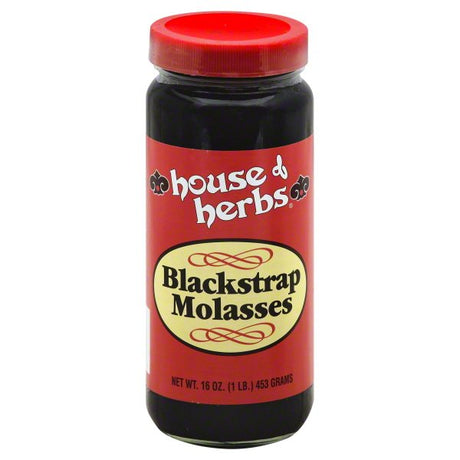 HOUSE OF HERBS: Blackstrap Molasses, 16 oz - #tag1# - #tag2#